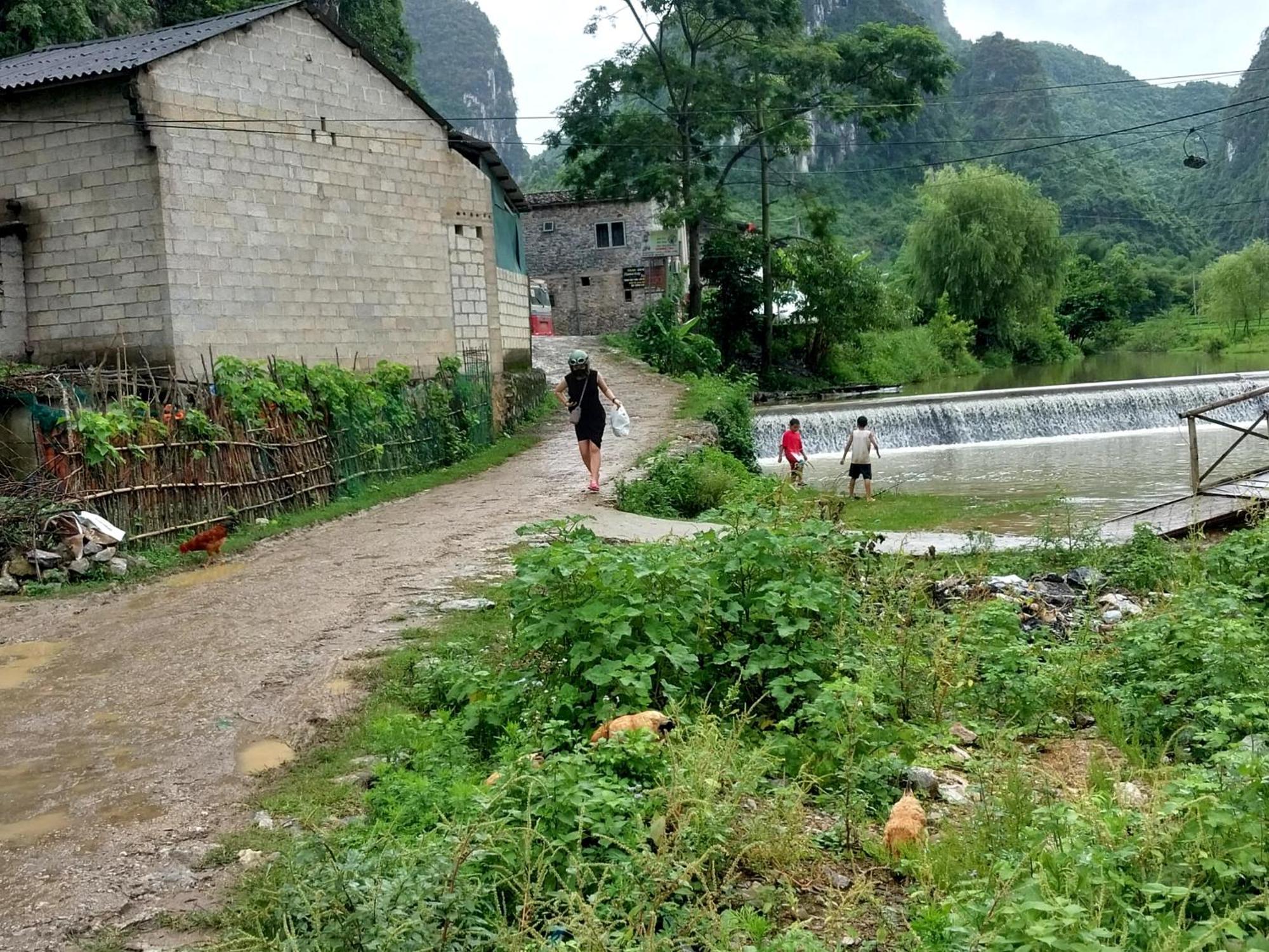 Trieu Hoan Homestay Каобанг Экстерьер фото